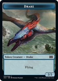 Drake // Soldier Double-Sided Token, Double Masters 2022