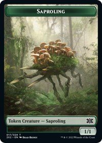 Saproling // Vampire Double-Sided Token, Double Masters 2022
