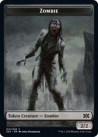 Zombie // Vampire Double-Sided Token, Double Masters 2022
