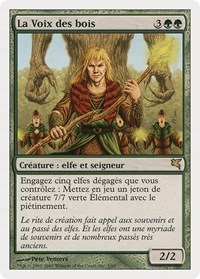 Voice of the Woods (French) - "La Voix des bois", Magic Encyclopedia 2005 (Salvat/Hachette)