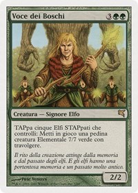 Voice of the Woods (Italian) - "Voce dei Boschi", Magic Encyclopedia 2005 (Salvat/Hachette)
