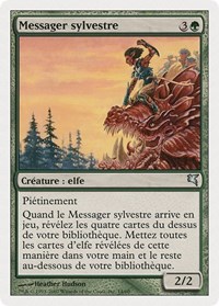 Sylvan Messenger (French) - "Messager sylvestre", Magic Encyclopedia 2005 (Salvat/Hachette)