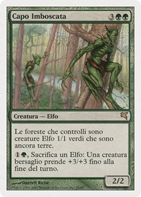 Ambush Commander (Italian) - "Capo Imboscata", Magic Encyclopedia 2005 (Salvat/Hachette)