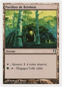 Wirewood Lodge (French) - "Pavillon de Brinbois", Magic Encyclopedia 2005 (Salvat/Hachette)