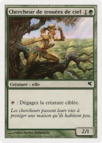 Seeker of Skybreak (French) - "Chercheur de trouées de ciel", Magic Encyclopedia 2005 (Salvat/Hachette)