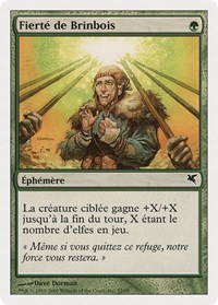 Wirewood Pride (French) - "Fierté de Brinbois", Magic Encyclopedia 2005 (Salvat/Hachette)
