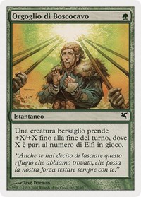 Wirewood Pride (Italian) - "Orgoglio di Boscocavo", Magic Encyclopedia 2005 (Salvat/Hachette)