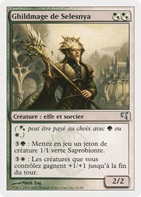 Selesnya Guildmage (French) - "Ghildmage de Selesnya", Magic Encyclopedia 2005 (Salvat/Hachette)