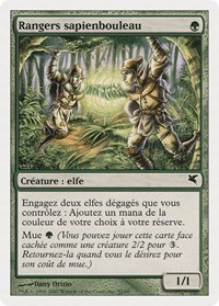 Birchlore Rangers (French) - "Rangers sapienbouleau" (B52), Magic Encyclopedia 2005 (Salvat/Hachette)
