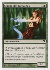Wellwisher (French) - "Sibylle des fontaines", Magic Encyclopedia 2005 (Salvat/Hachette)