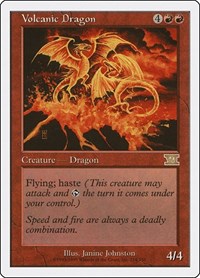 Volcanic Dragon, Classic Sixth Edition