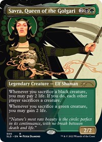 Savra, Queen of the Golgari, Secret Lair Drop Series