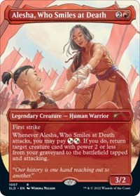 Alesha, Who Smiles at Death, Secret Lair Drop Series