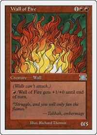Wall of Fire, Classic Sixth Edition