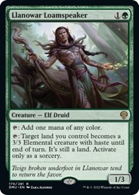 Llanowar Loamspeaker, Dominaria United