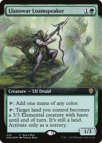 Llanowar Loamspeaker, Buy-A-Box Promos