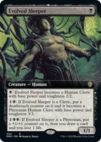 Evolved Sleeper (Extended Art), Dominaria United