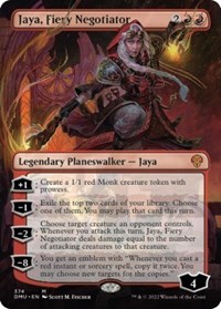 Jaya, Fiery Negotiator (Borderless), Dominaria United