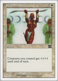 Warrior's Honor, Classic Sixth Edition