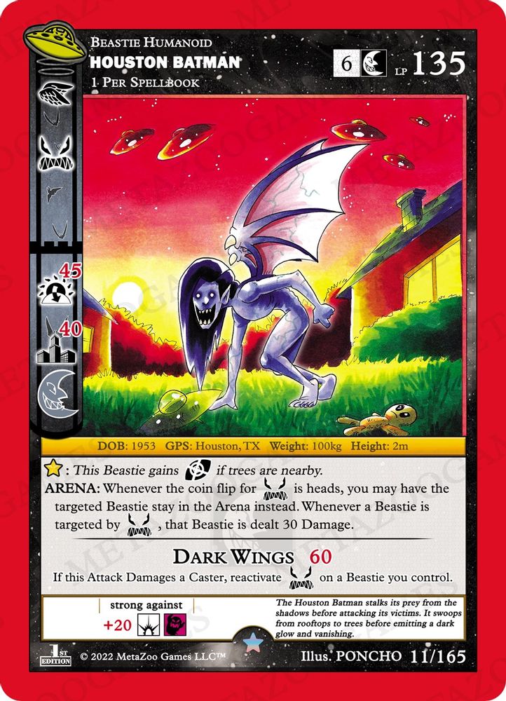 Houston Batman, Standard, front