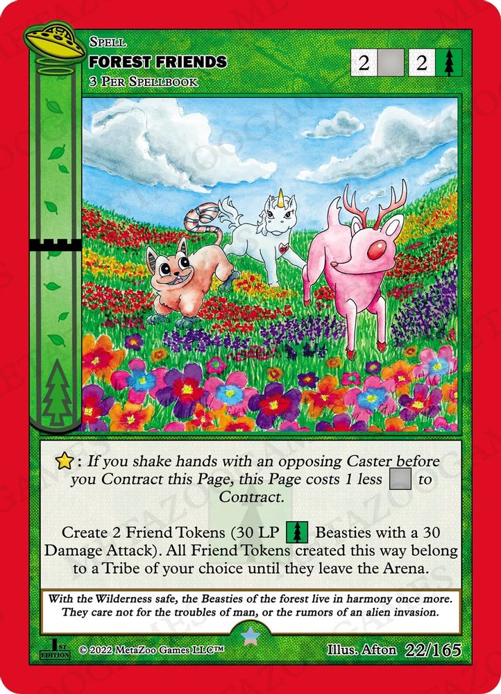 Forest Friends, Standard, front