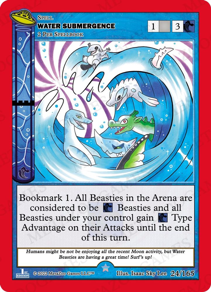 Water Submergence, Standard, front