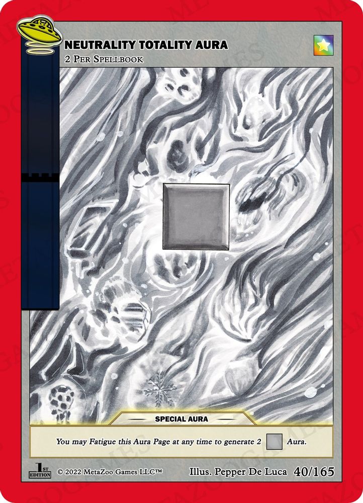 Neutrality Totality Aura, Holo, front