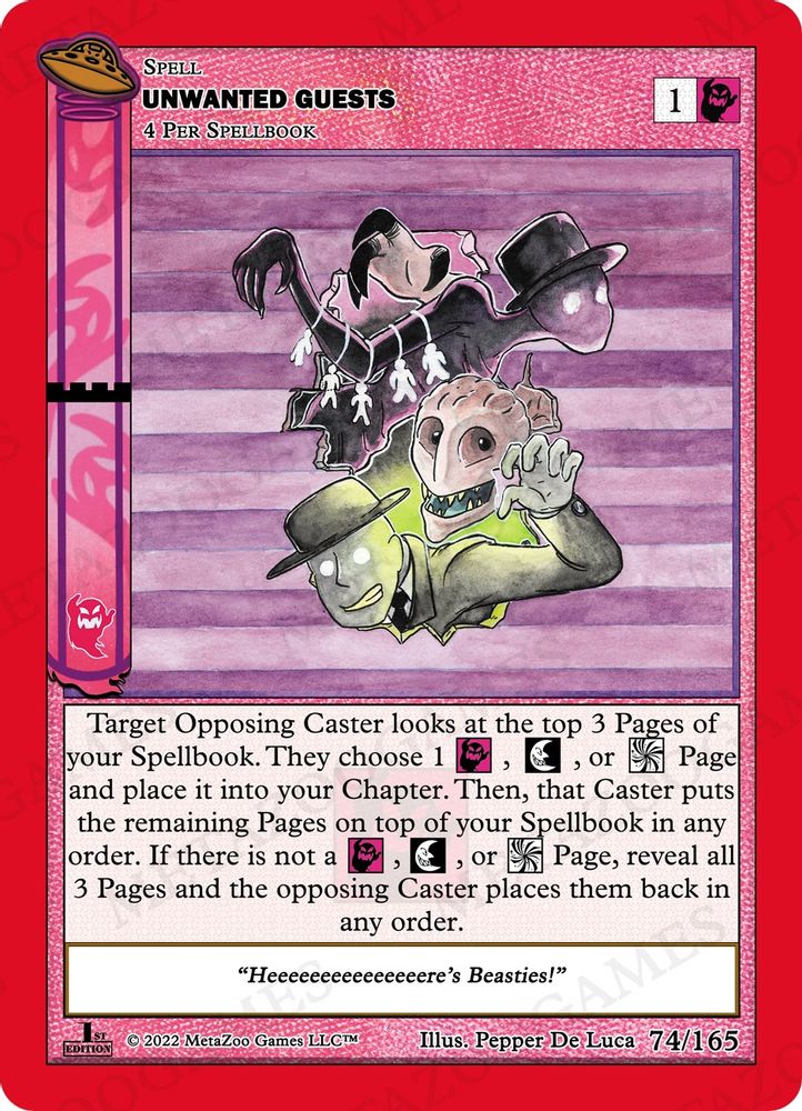 Unwanted Guests, Standard, front