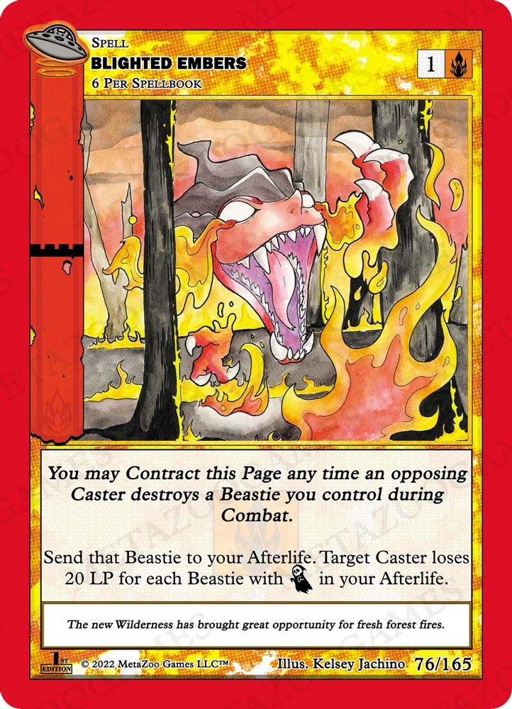 Blighted Embers, Standard, front