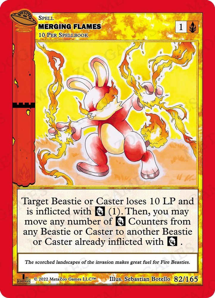Merging Flames, Standard, front