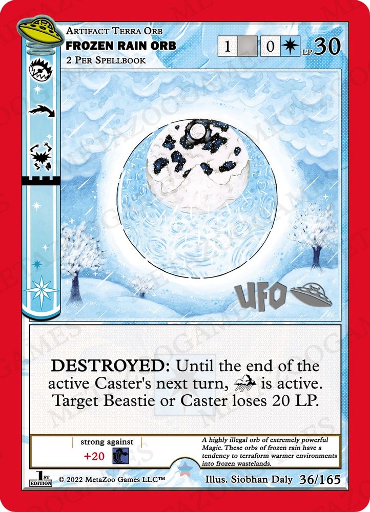 Frozen Rain Orb, Standard, front