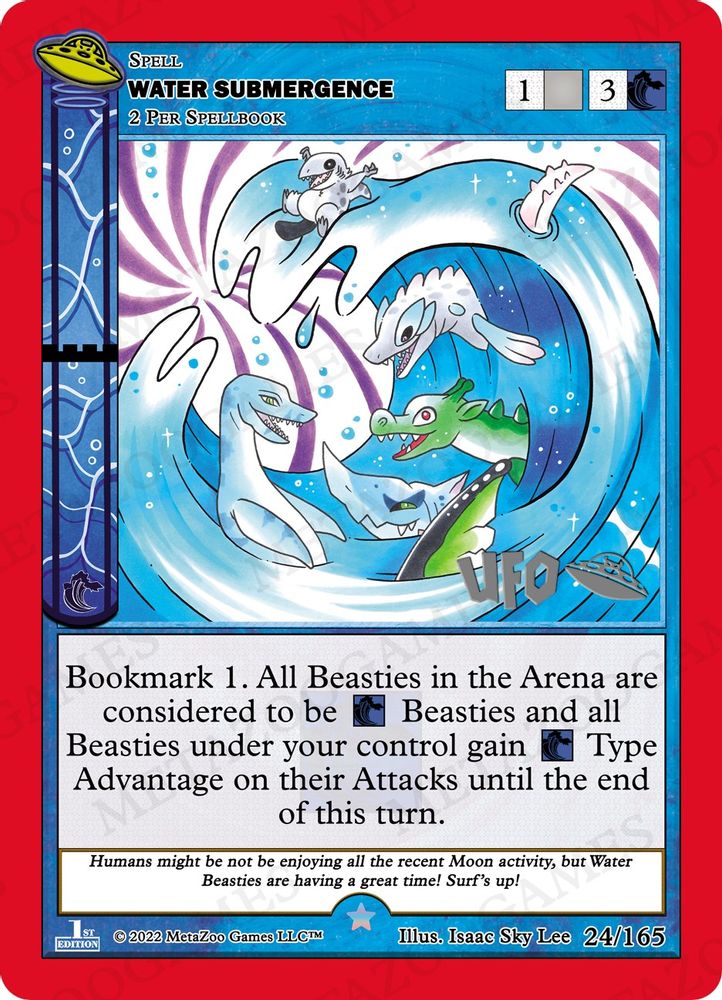 Water Submergence, Standard, front