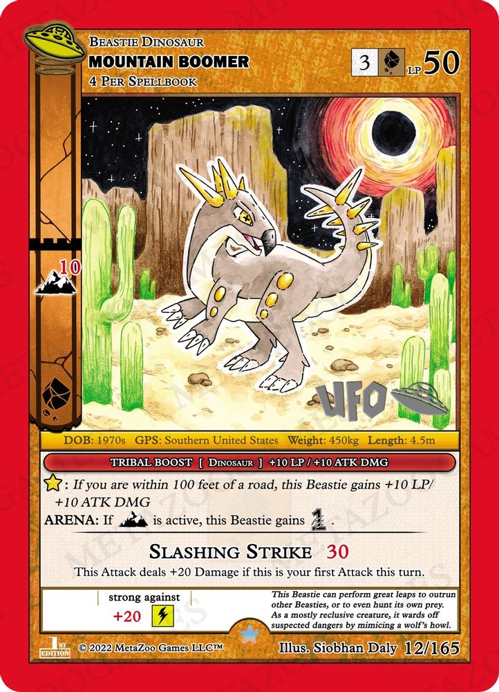Mountain Boomer, Standard, front