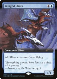 Winged Sliver (Extended Art), Secret Lair Drop Series