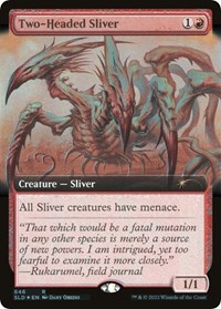 Two-Headed Sliver (Extended Art), Secret Lair Drop Series