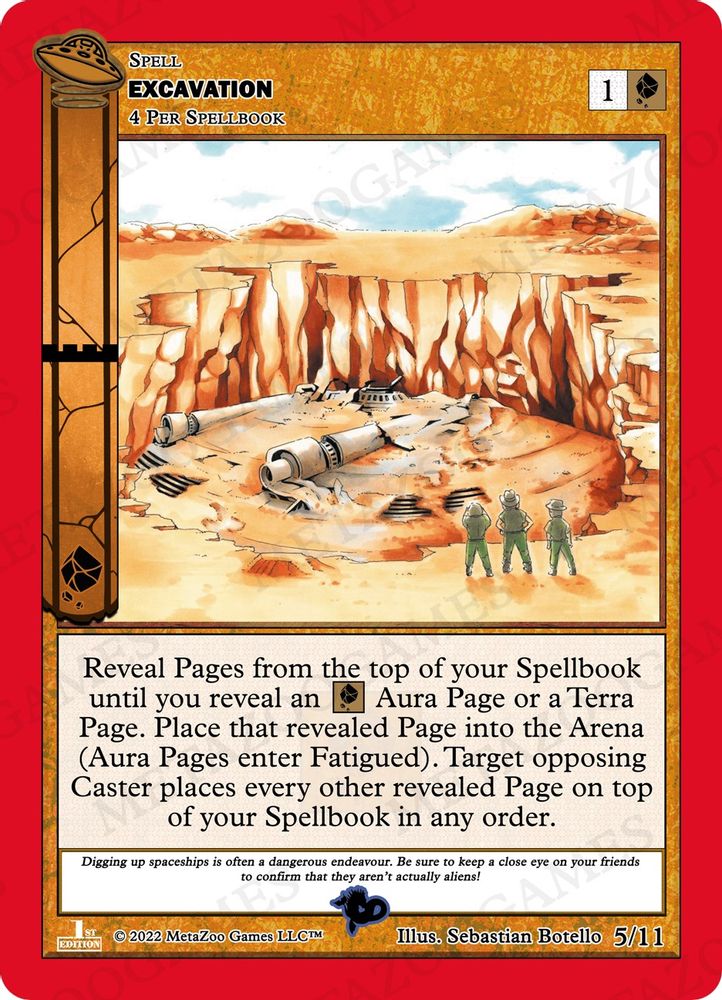 Excavation, Standard, front