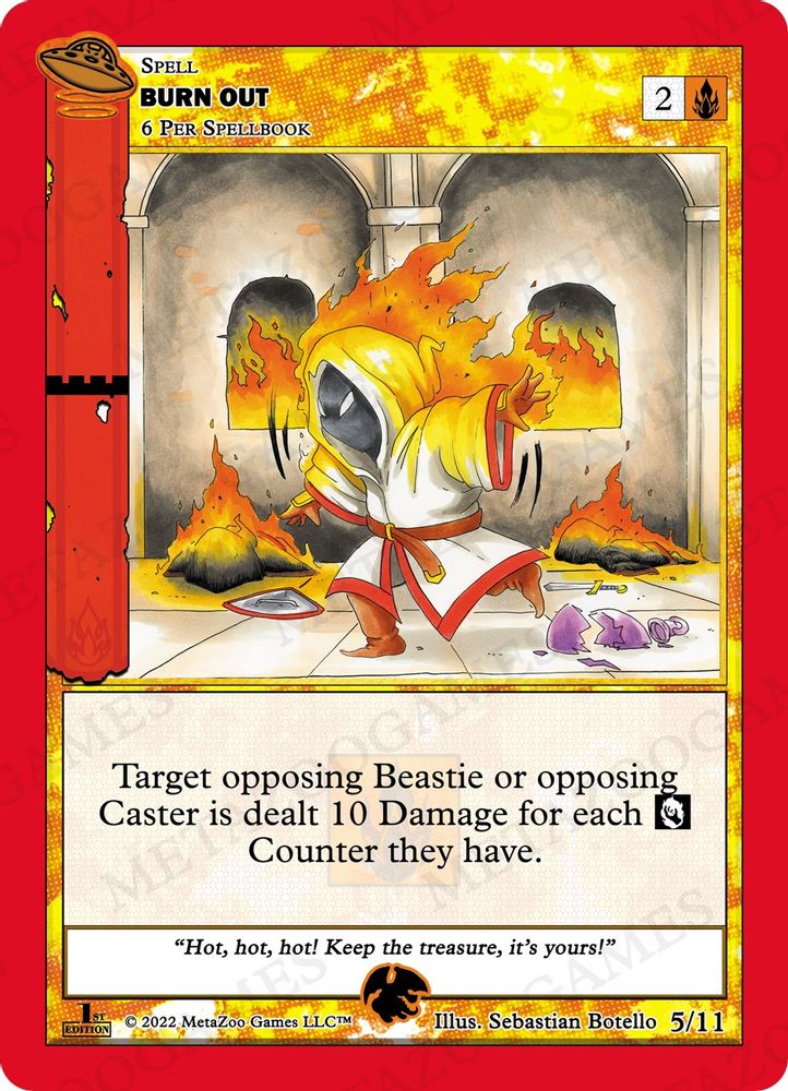 Burn Out, Standard, front