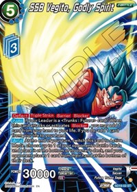 SSB Vegito, Godly Spirit (Silver Foil)