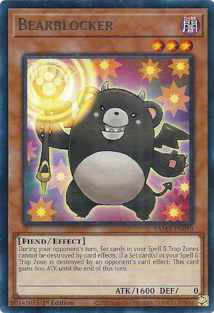 Bearblocker, 1st-edition, front