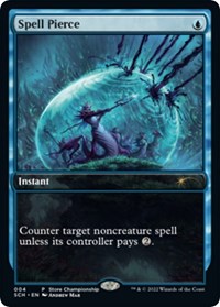 Spell Pierce, Game Day & Store Championship Promos