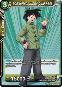 Son Goten, Growing Up Fast