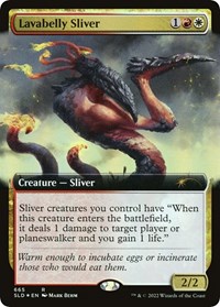 Lavabelly Sliver (Extended Art), Secret Lair Drop Series