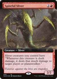 Spiteful Sliver (Extended Art), Secret Lair Drop Series