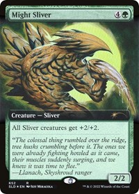 Might Sliver (Extended Art), Secret Lair Drop Series