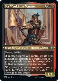 Tor Wauki the Younger (Foil Etched), Commander: Dominaria United