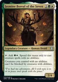 Jasmine Boreal of the Seven, Commander: Dominaria United