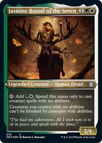 Jasmine Boreal of the Seven (Foil Etched), Commander: Dominaria United