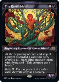 The Raven Man (Textured Foil), Dominaria United