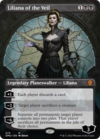 Liliana of the Veil (Borderless), Dominaria United