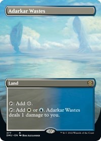 Adarkar Wastes (Borderless), Dominaria United